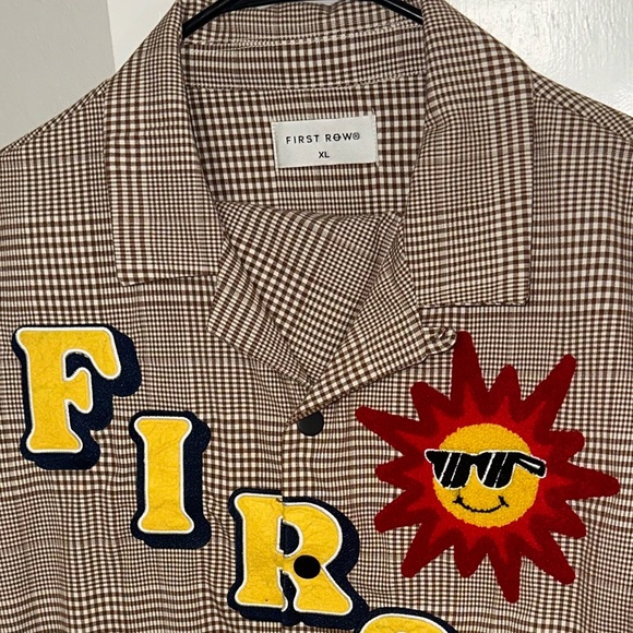 FIRST ROW DENIM FULL OUTFIT INCLUDING MATCHING SHORTS - Picture 2 of 3